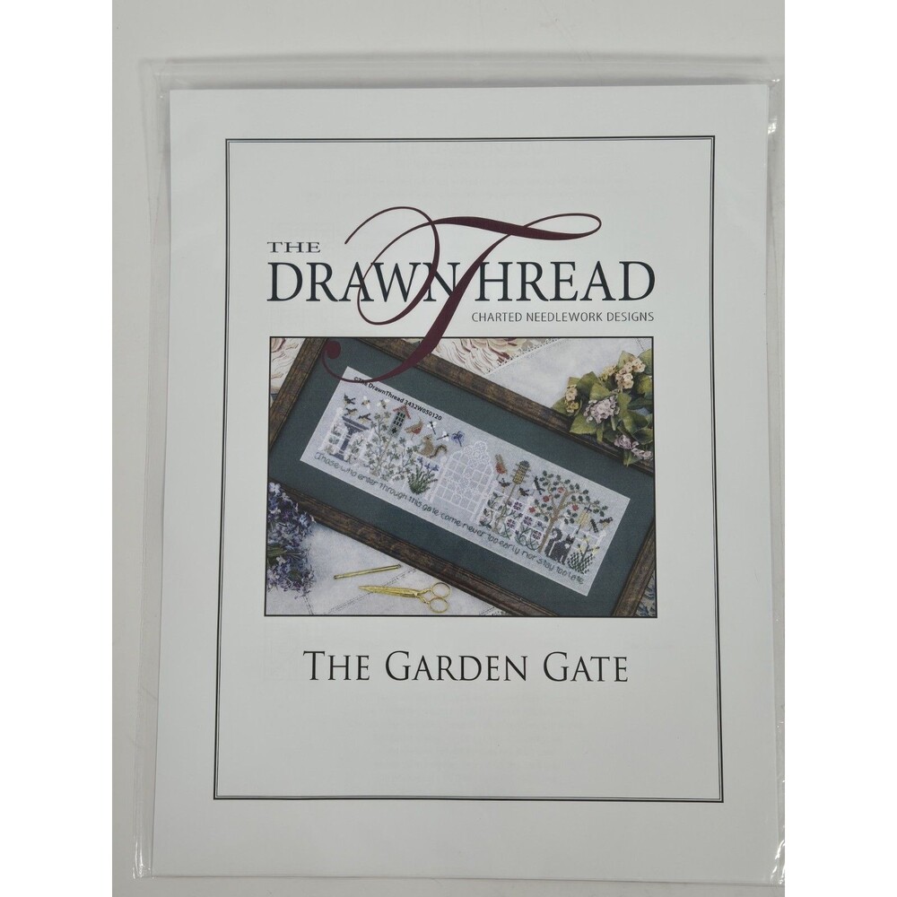 The Drawn Thread The Garden Gate DR267 Counted Cross Stitch Pattern Chart 57x191